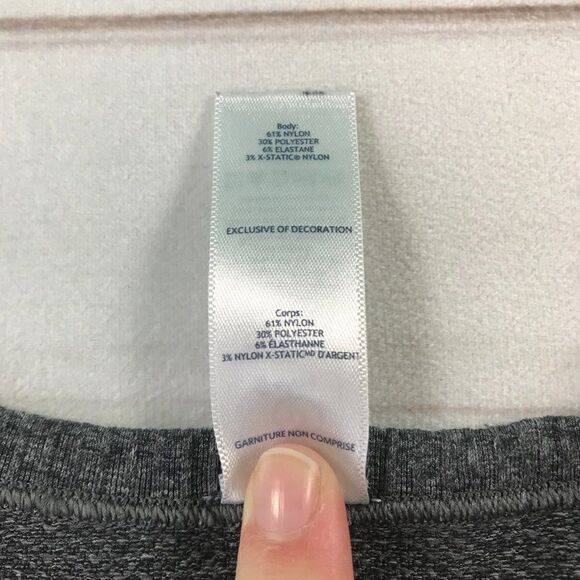 Ivivva Kids Girls Gray Active Shirt Short Sleeve Size 12 - Picture 5 of 6